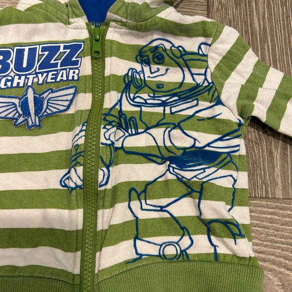 Toy Story buzz lightyear zip up hoodie size 6 months - Picture 2 of 4